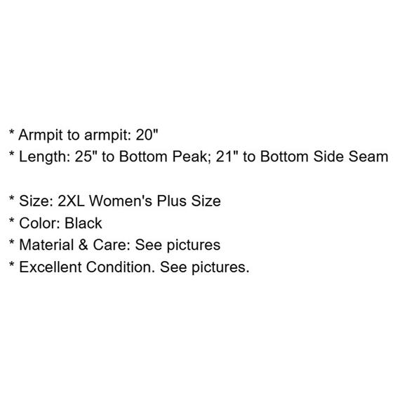 Laurence Kazar Top Plus Size 2X XXL Black Silk Blouse Silver Beads Vintage - Picture 4 of 13